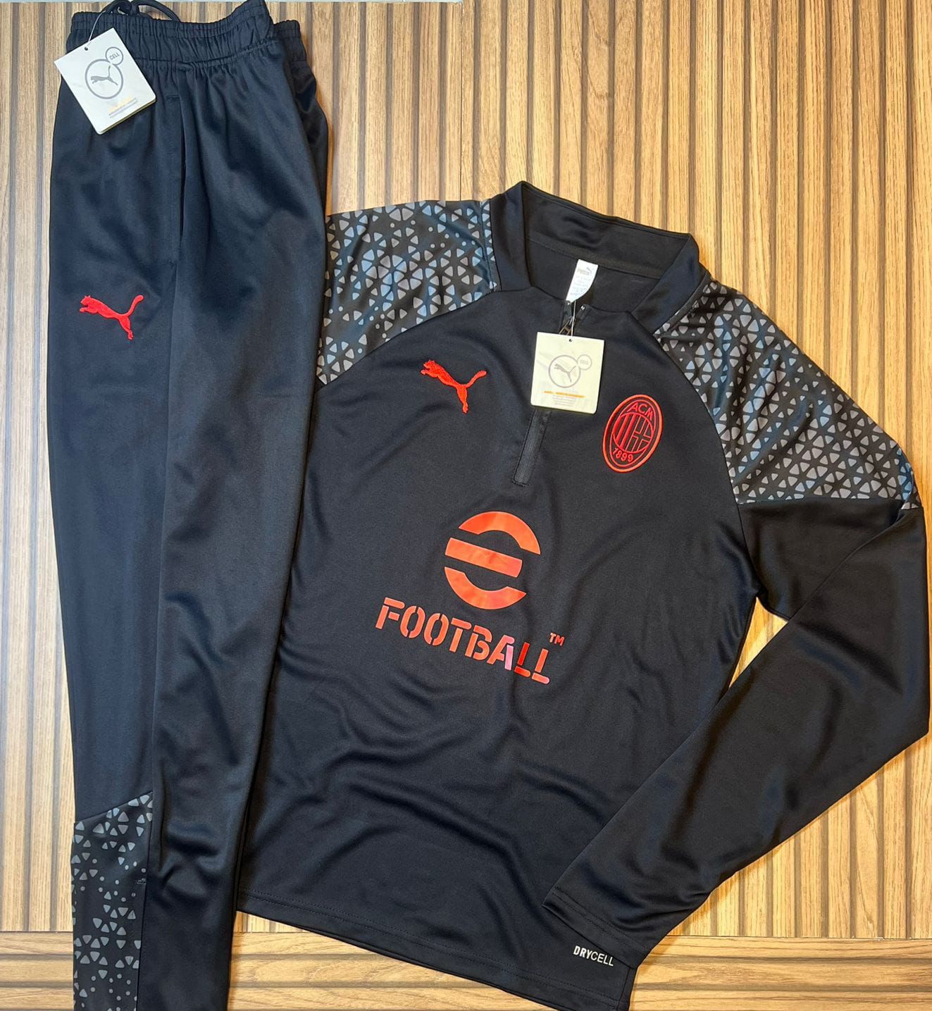 Conjunto Agasalho Treino Milan