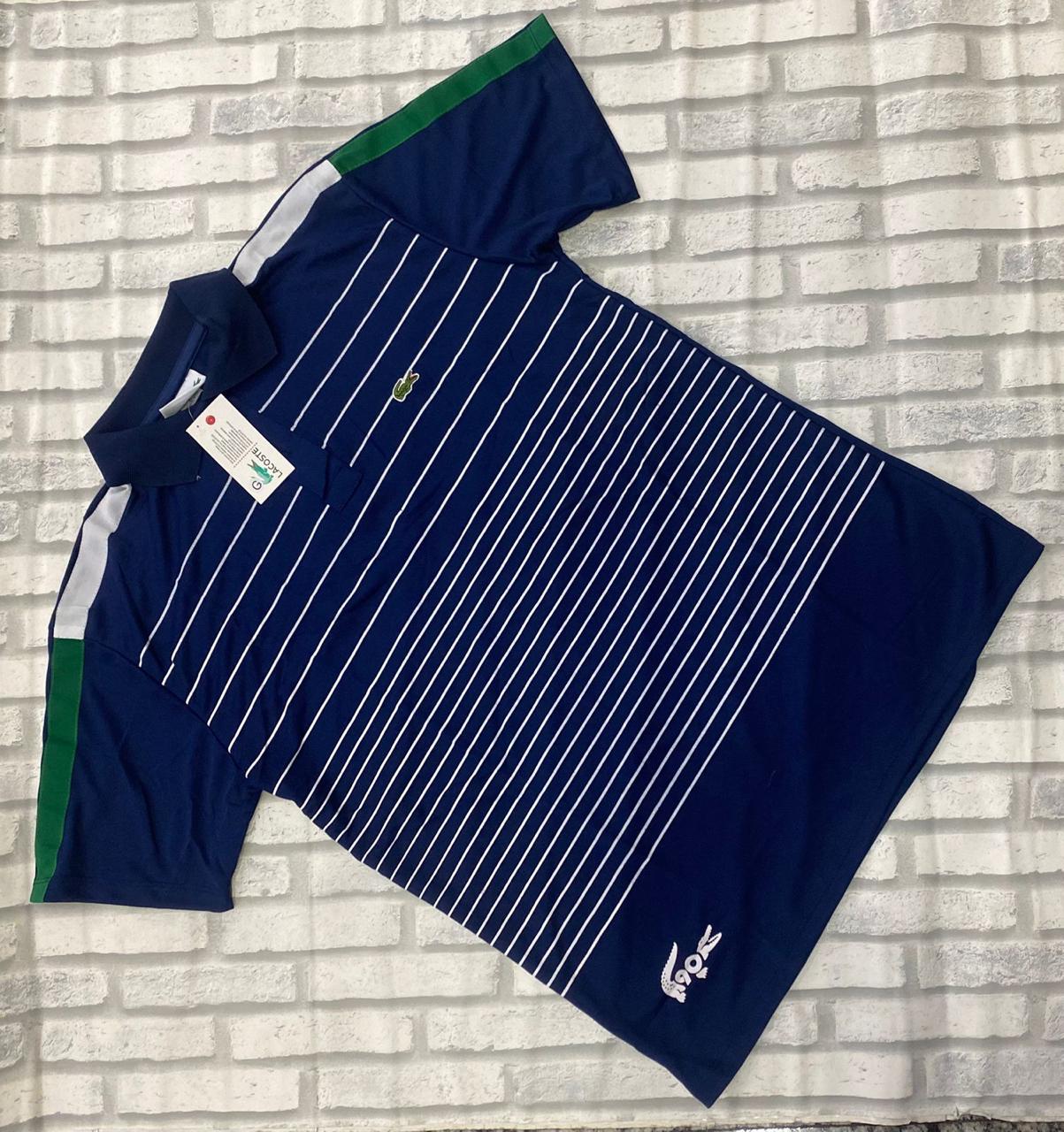 Polo Lacoste X Andy Roddick - Azul Escuro