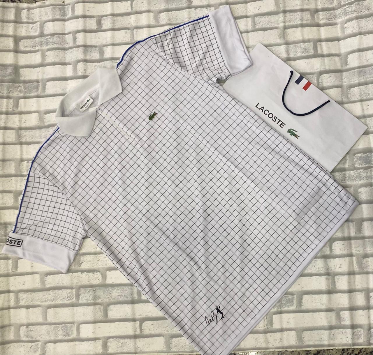 Polo Lacoste Quadrado Baixo